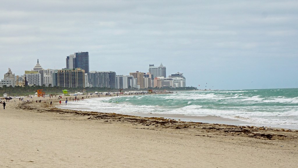 Miami Beach Shore line