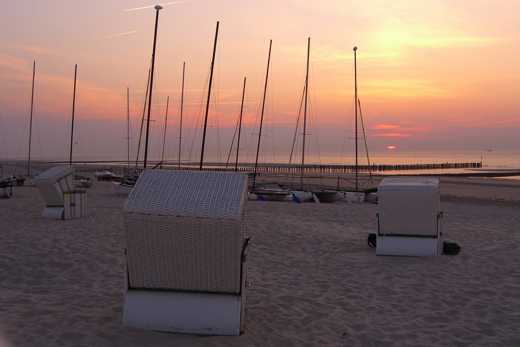Sunset Wangerooge - Nordsea