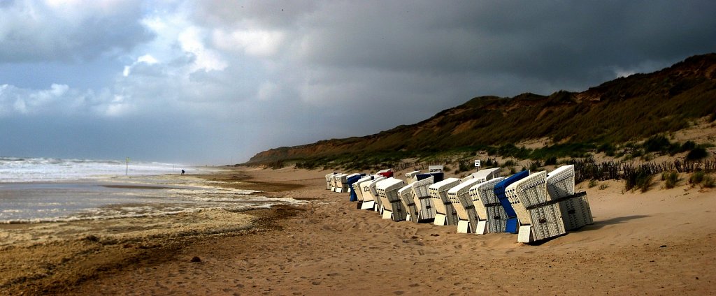 Sylt Westerland Beach Strandkorb